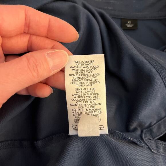 Travis Mathew Boat Mountain Print Short Sleeve Polo Top Size Xl Company Logo - Picture 6 of 8